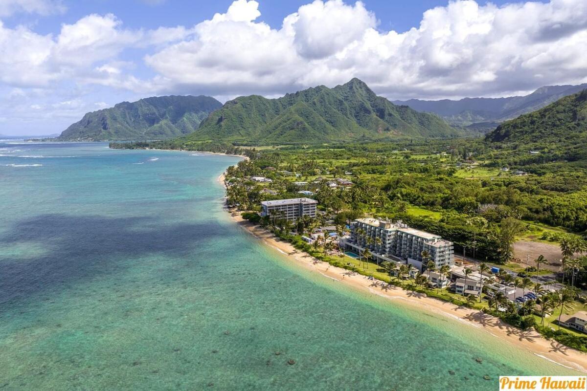 Beautiful Beachfront Condo Laie Eksteriør bilde