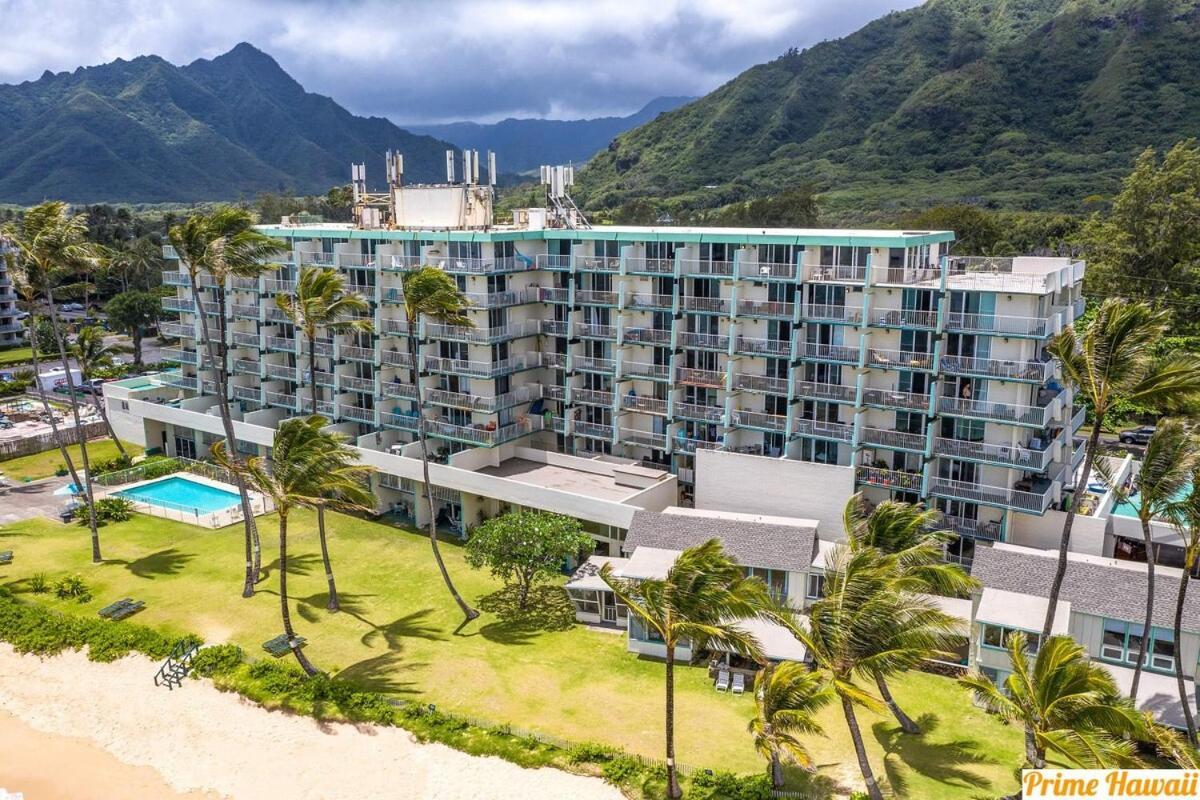 Beautiful Beachfront Condo Laie Eksteriør bilde