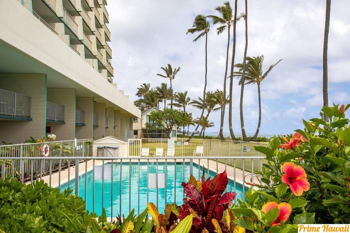Beautiful Beachfront Condo Laie Eksteriør bilde