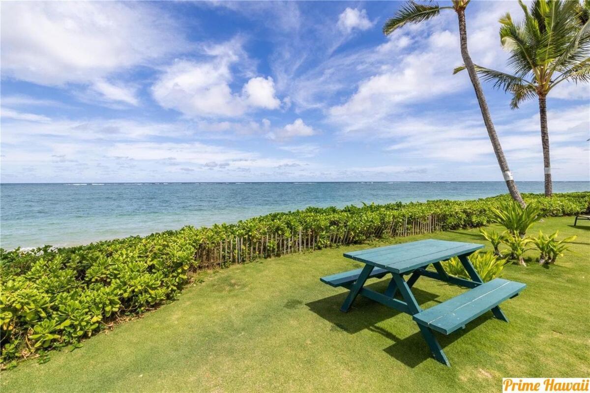 Beautiful Beachfront Condo Laie Eksteriør bilde