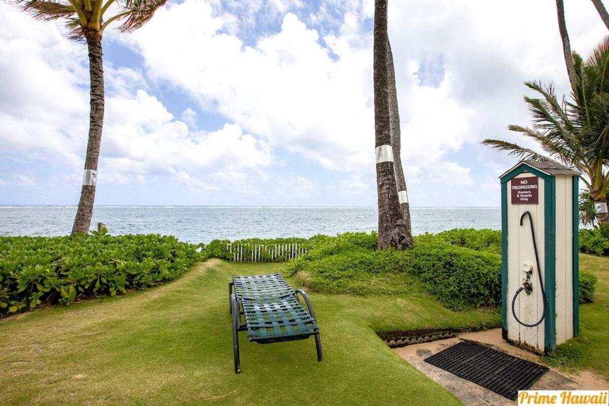 Beautiful Beachfront Condo Laie Eksteriør bilde