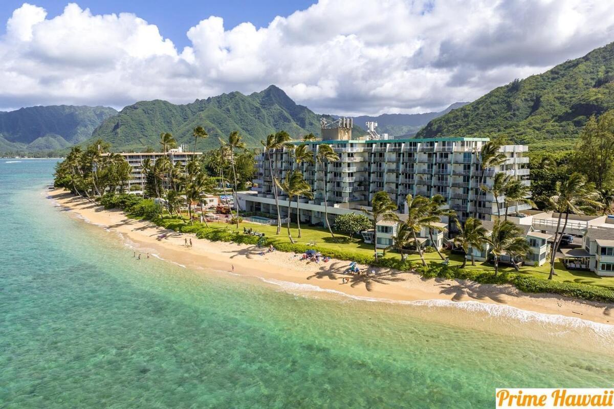 Beautiful Beachfront Condo Laie Eksteriør bilde