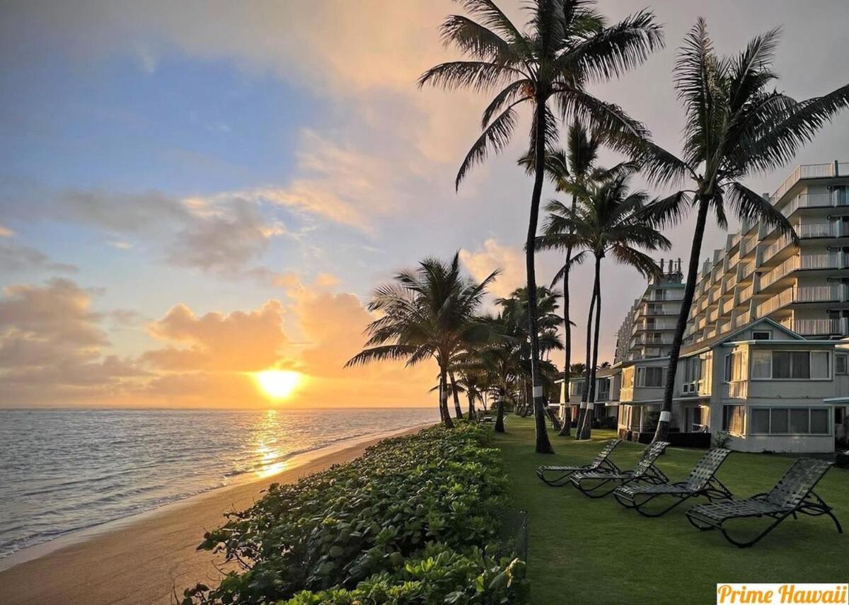 Beautiful Beachfront Condo Laie Eksteriør bilde