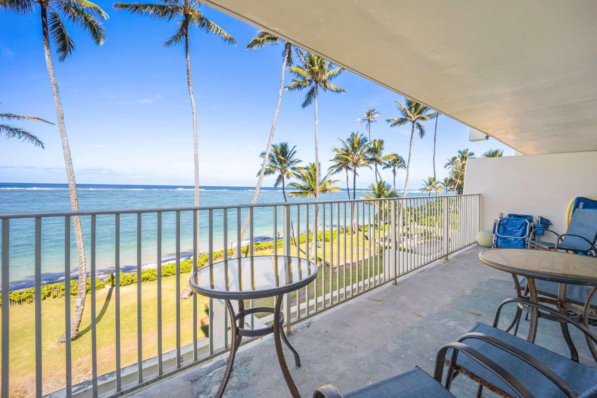 Beautiful Beachfront Condo Laie Eksteriør bilde
